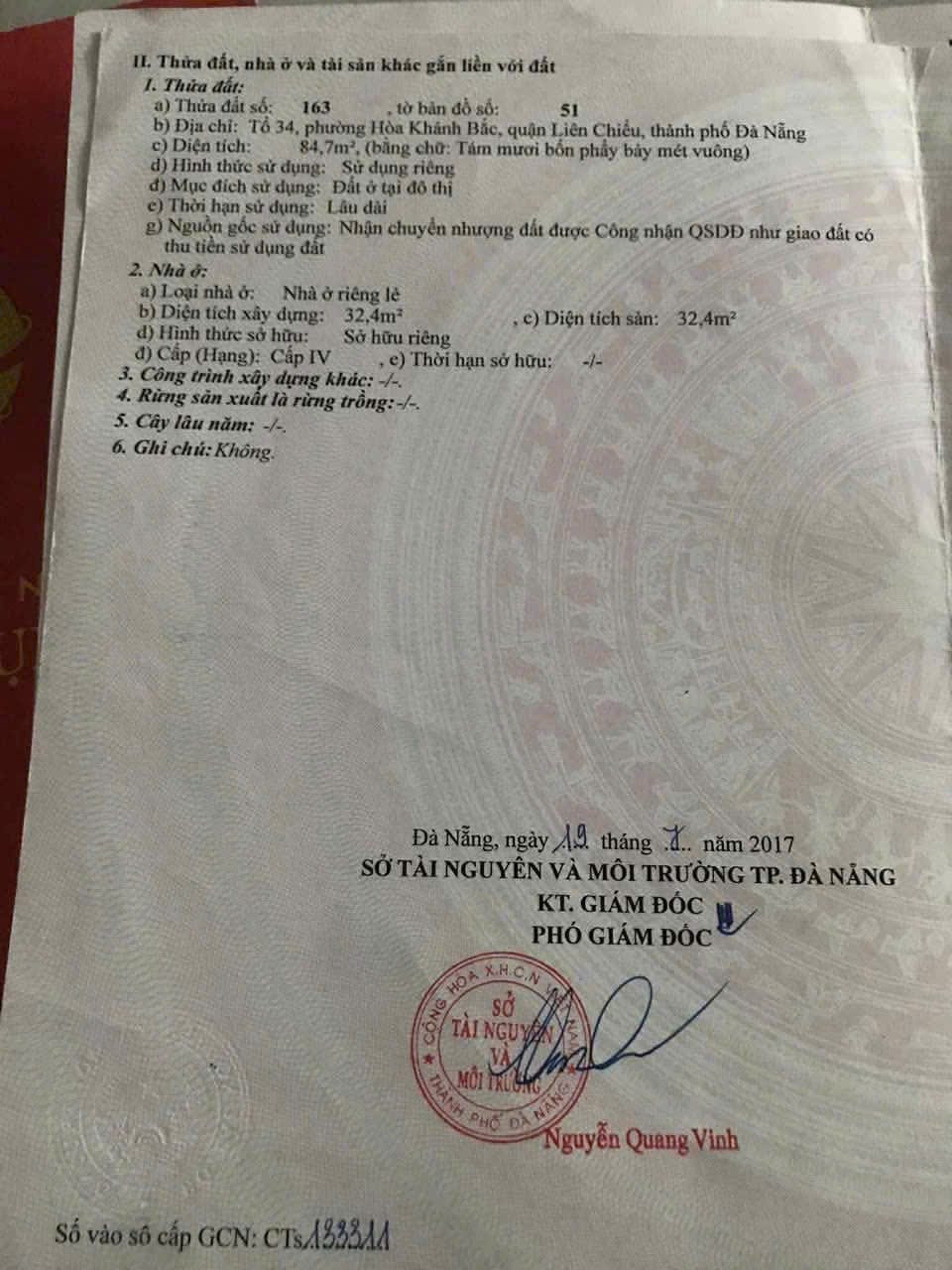 BÁN ĐẤT KIỆT Ô TÔ NGUYỄN LƯƠNG BẰNG, LIÊN CHIỂU, ĐÀ NẴNG – DIỆN TÍCH 85M² NGANG 5M, ĐƯỜNG 5M gen h z7203166514278 422f5c32dc5ab1619e91a87b1608b2ec