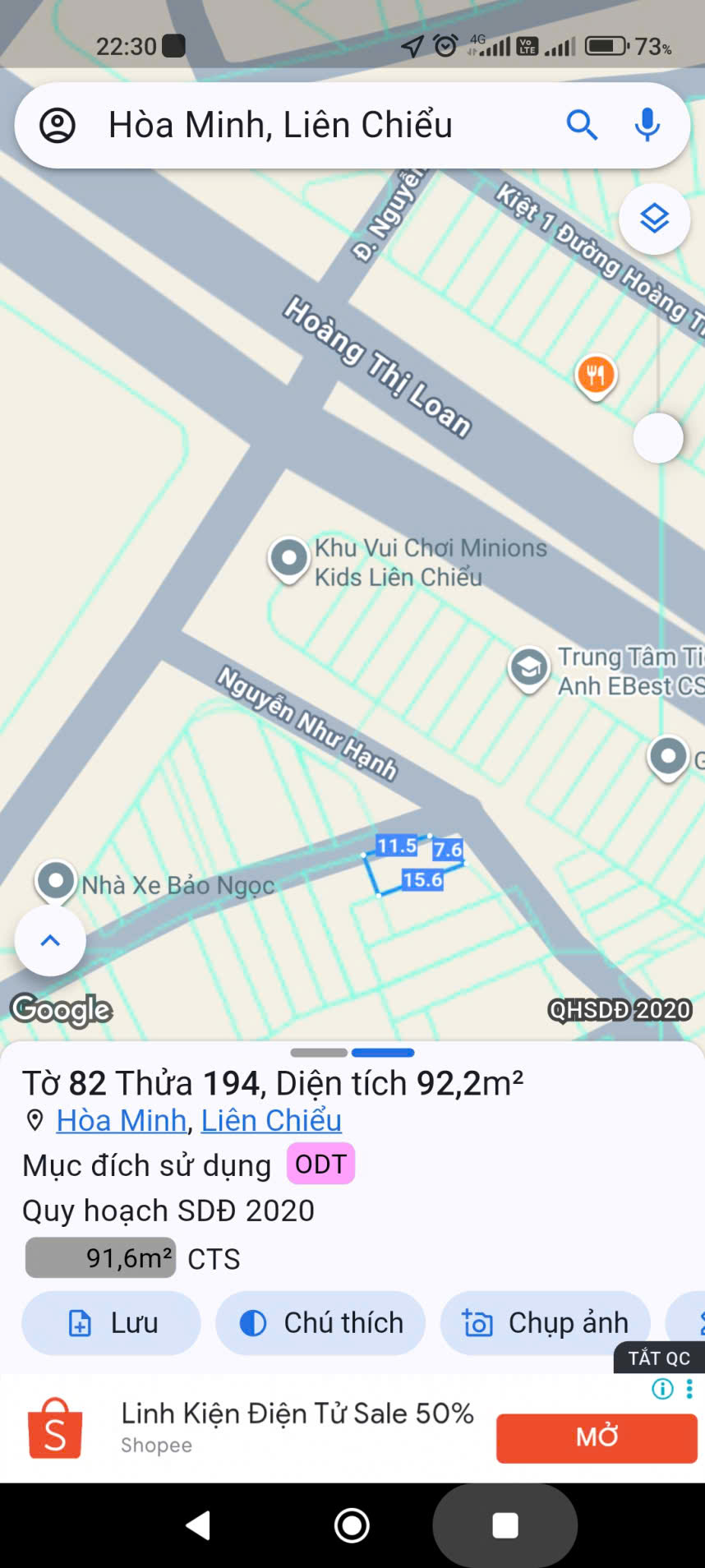 BÁN NHÀ LÔ GÓC NGUYỄN NHƯ HẠNH, LIÊN CHIỂU, ĐÀ NẴNG – DIỆN TÍCH 95M² NGANG 7,6M, ĐƯỜNG 7,5M - GẦN HOÀNG THỊ LOAN 190d803f7688f9d6a099