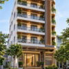 BÁN CĂN HỘ 6 TẦNG MẶT TIỀN LÝ THÁI TÔNG – VIEW BIỂN, LIÊN CHIỂU, ĐÀ NẴNG – 175M2, MẶT TIỀN 10M, ĐƯỜNG 10.5M - 250 TRIỆU/THÁNG
