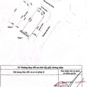 ban nha 2 tang 2 mat tien hoa minh 3 lien chieu da nang 90m2 mat tien 17m duong 5 5m le 3m 3