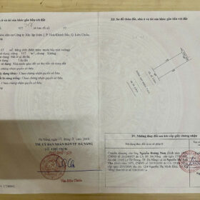 ban nha cap 4 bau mac 9 lien chieu da nang 117m2 ngang 6m dau duong nguyen chanh 2