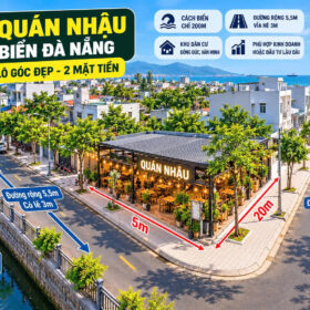 BÁN NHÀ CẤP 4 LÔ GÓC YÊN KHÊ 2, THANH KHÊ, ĐÀ NẴNG – 100M2 5x20M, ĐƯỜNG 7.5M – GẦN BIỂN, CÓ DÒNG TIỀN CHO THUÊ