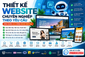 thiet ke website chuyen nghiep theo yeu cau xay dung website tich hop ai